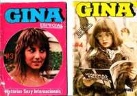 Revista Gina, números especiais e de tiragem normal