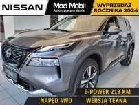 Nissan X-Trail Wersja TEKNA! E-power 4WD 213KM! Niski przebieg, jak nowy!
