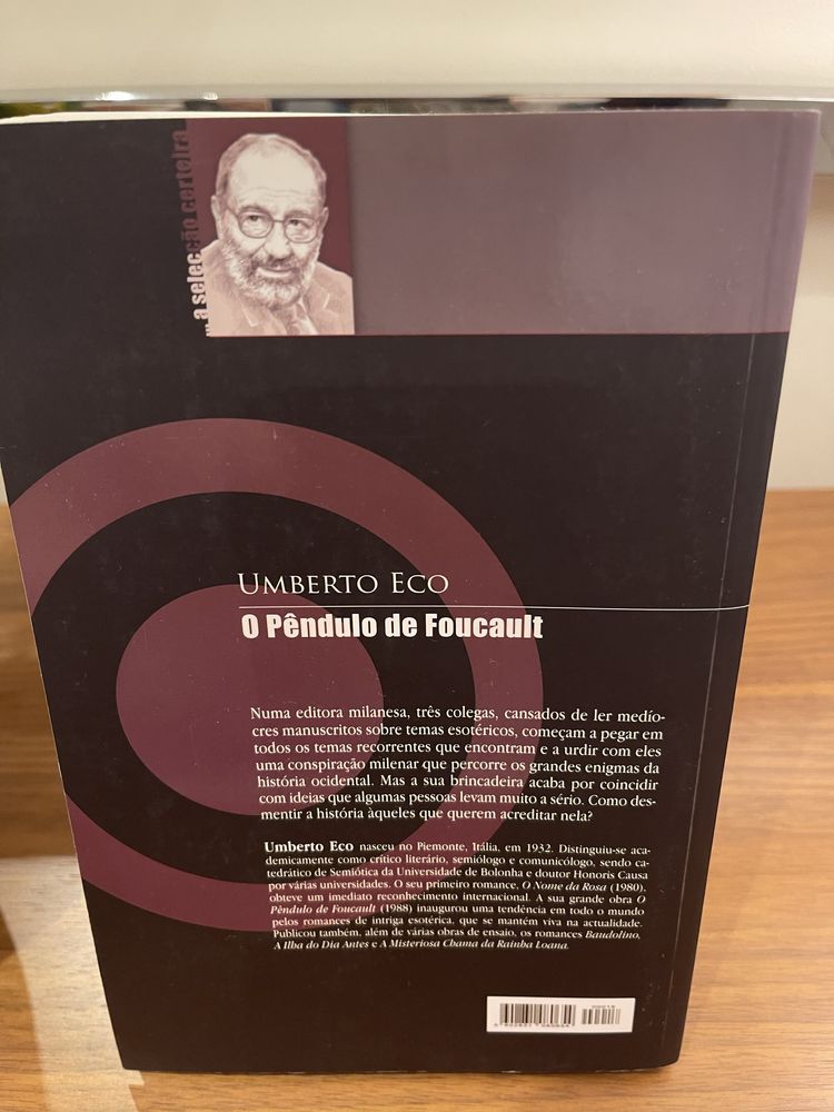 Livro “ O pêndulo de Foucault”