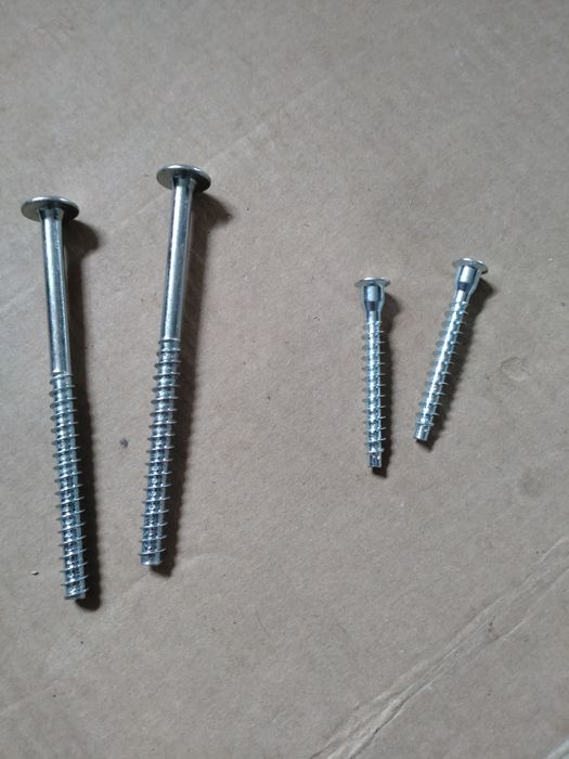 mocowanie konfirmaty wkręty do drewna płyt meblowych