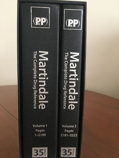 Martindale: The Complete Drug Reference, 35th Edition 2 Volume Set
