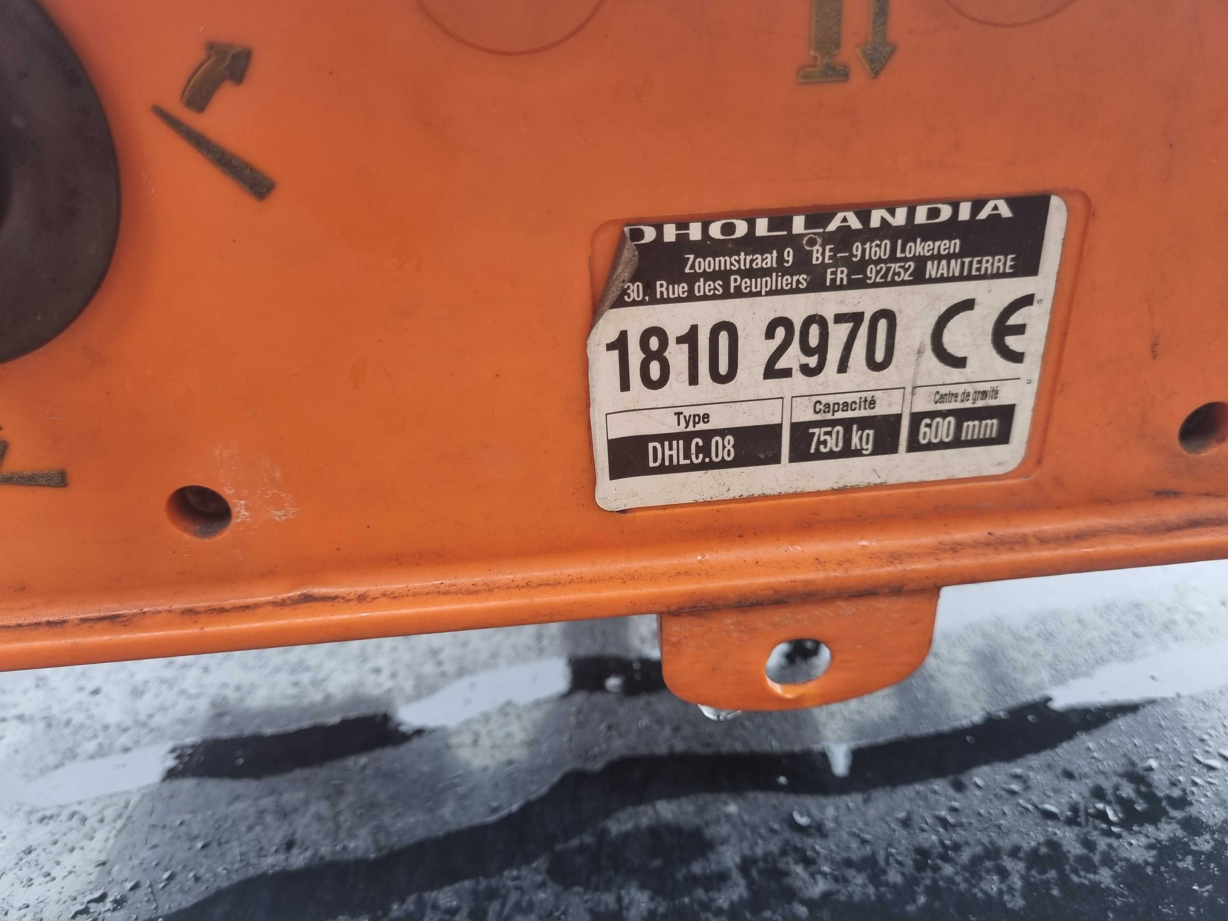 Winda Dhollandia 750 kg do Renault Master z montazem. Kredyt.