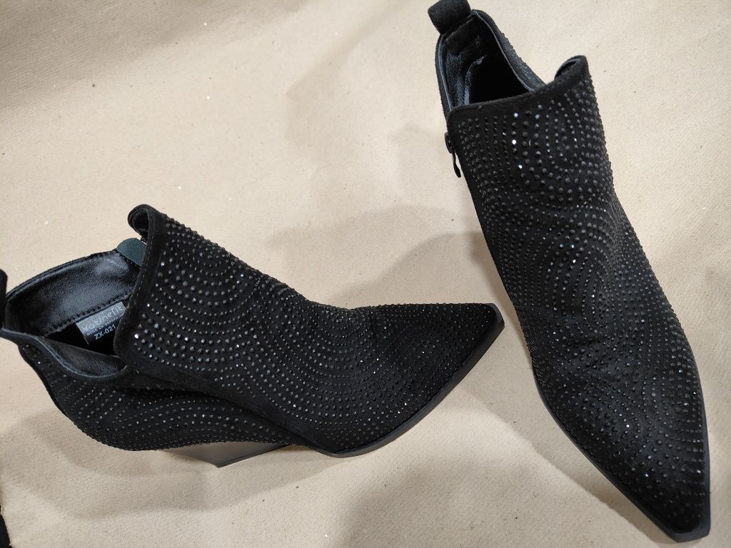 Botas texanas com brilhantes
