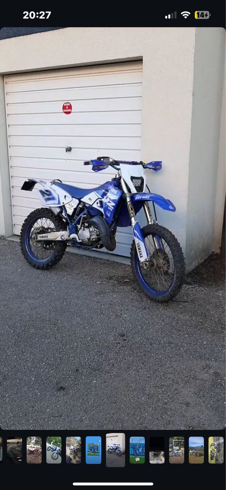 Matriculada Yamaha yz 125 +supermotard