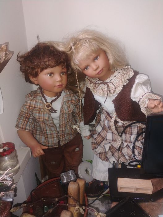 Lalki śliczne duże dla konesera