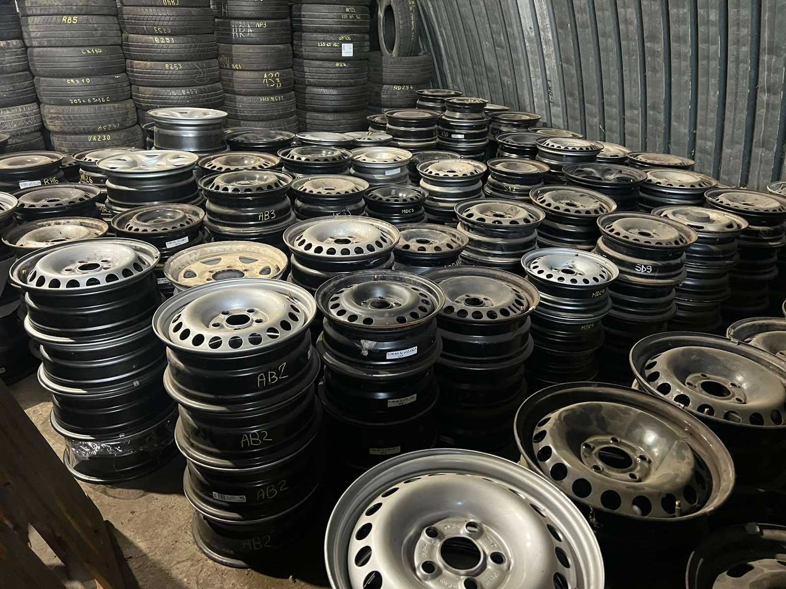 Металеві (штамповані) диски R16 5x112 для Audi, VW, Skoda
