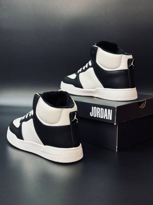 СКИДКА!!! кроссовки женские Найк Джордан/ кеды зимние Nike Jordan кожа