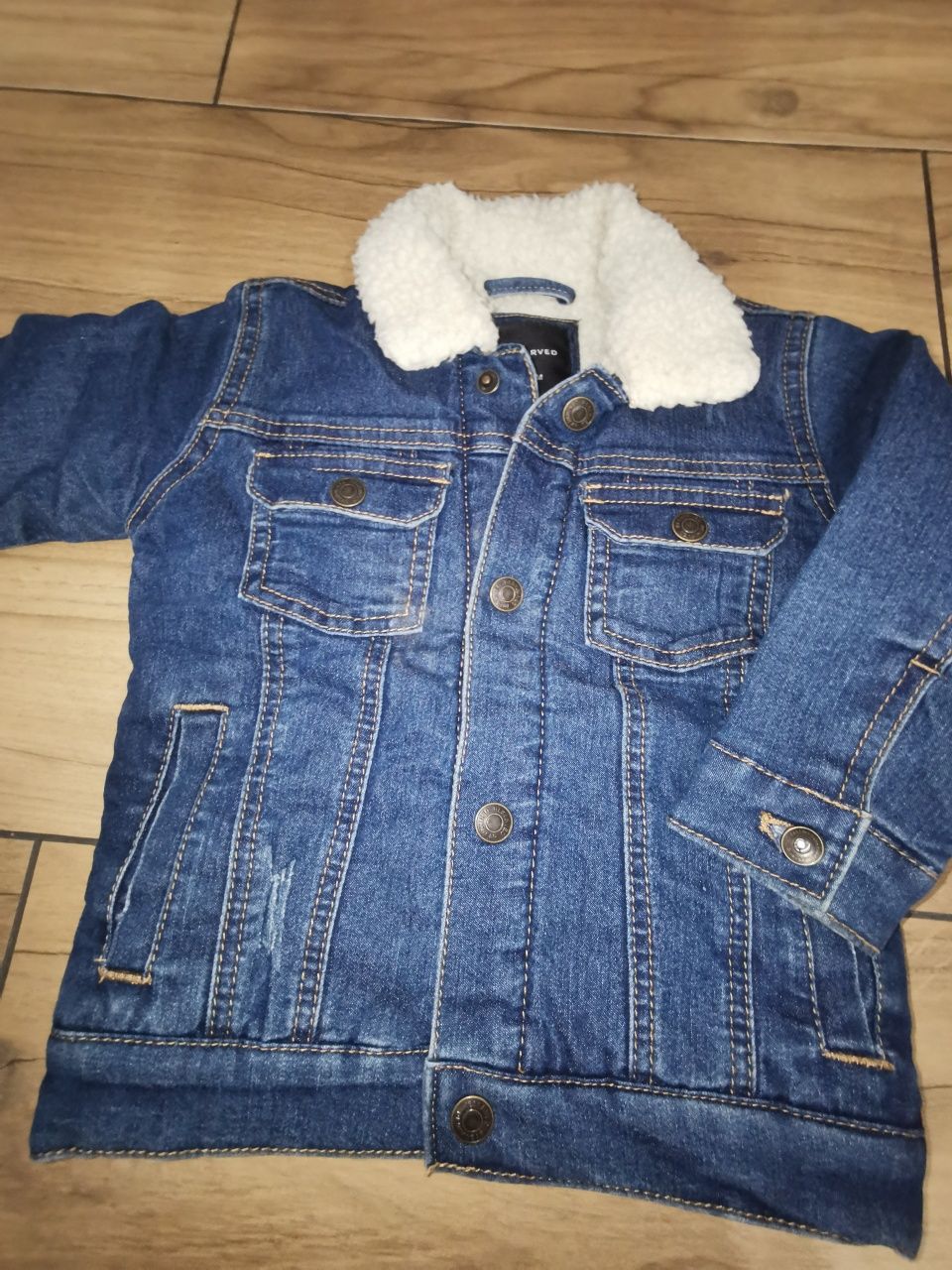 Kurtka jeansowa 86 stan idealny