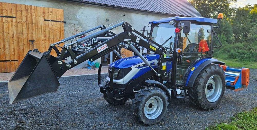 Traktor LOVOL M404 z ładowaczem TUR, jak NOWY tylko 78 mtg ! Gwarancja