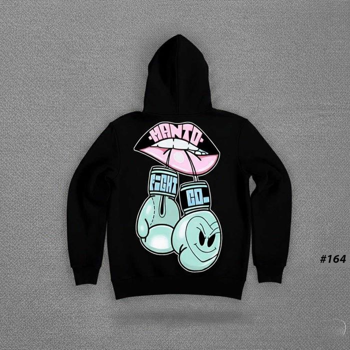 Новое MANTO Черное Худи • Кофта Зипка МАНТО Struggle Чорне