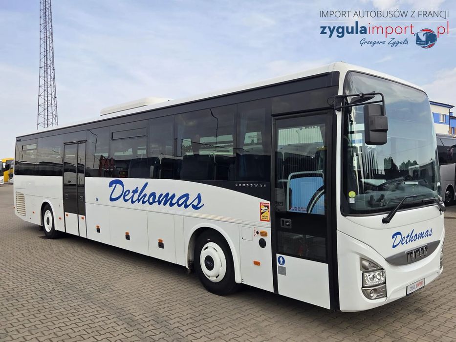 Iveco CROSSWAY/ SPROWADZONY/ 186 000 KM / MANUAL/ 64 MIEJSCA + STOJĄCE