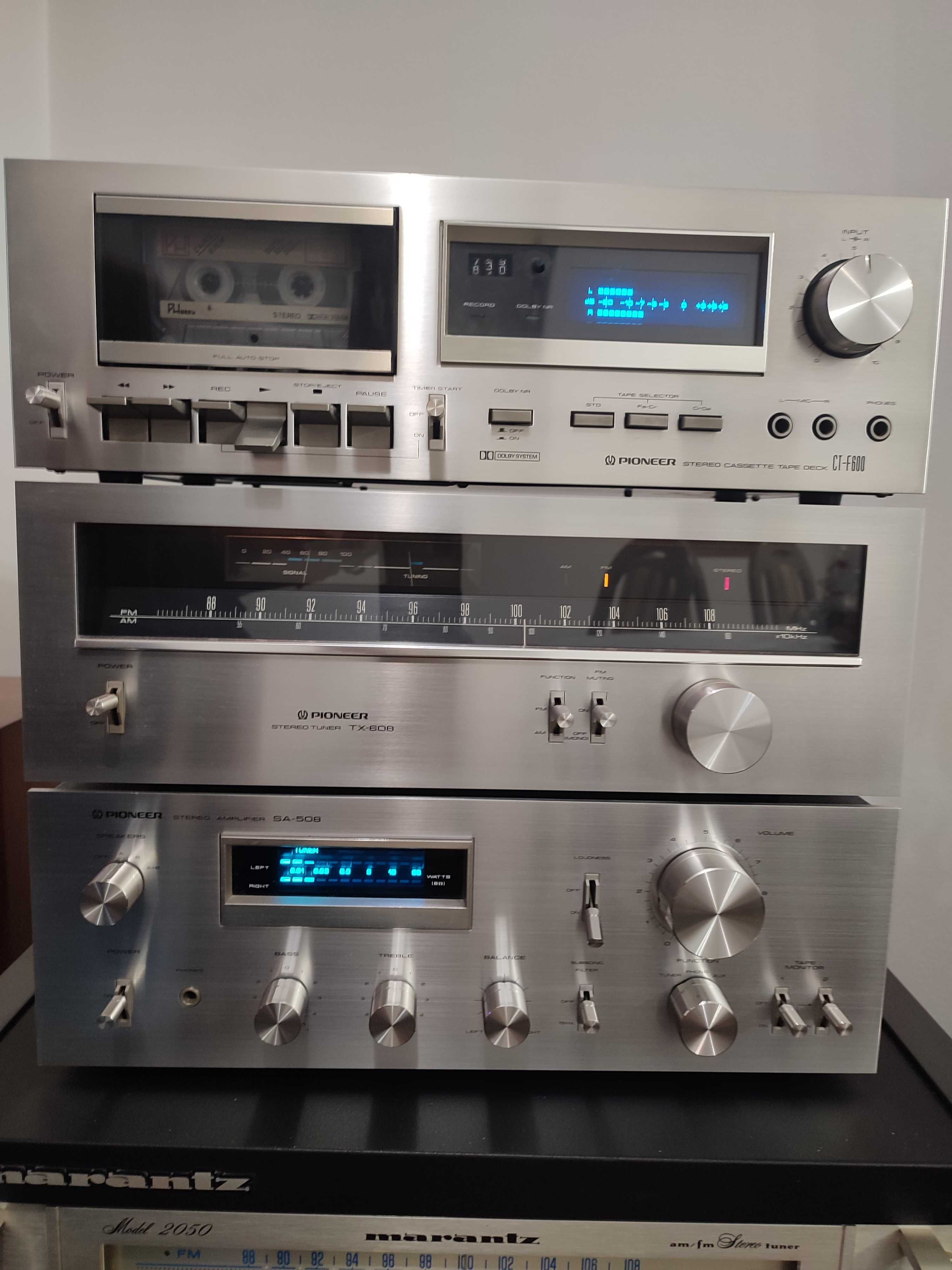 Pioneer sa-508 zestaw stereo , wieża, szafka Pioneer .