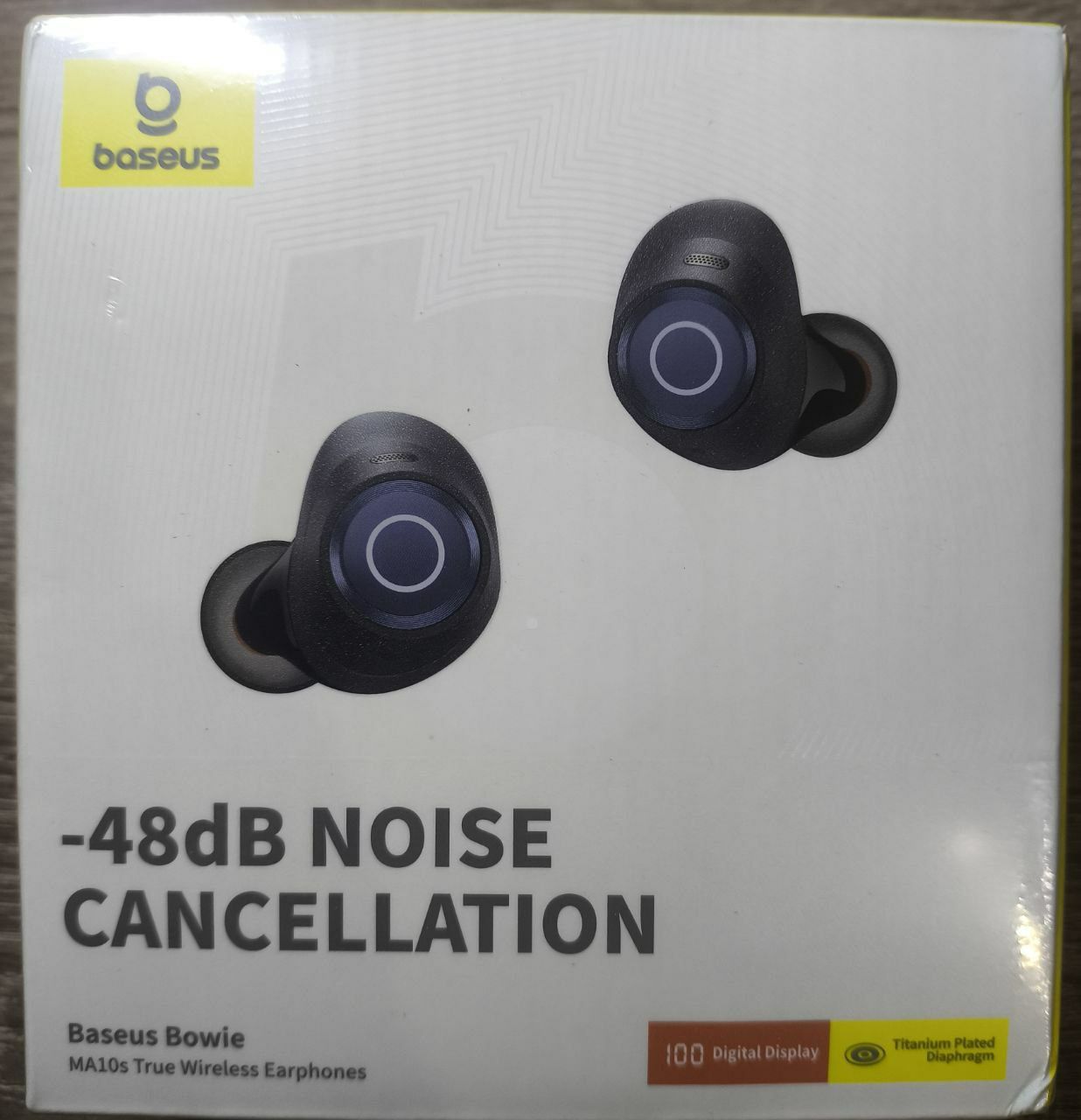 TWS-наушники Baseus Bowie MA10s, ANC 48 дБ, Spatial Audio, Game Mode