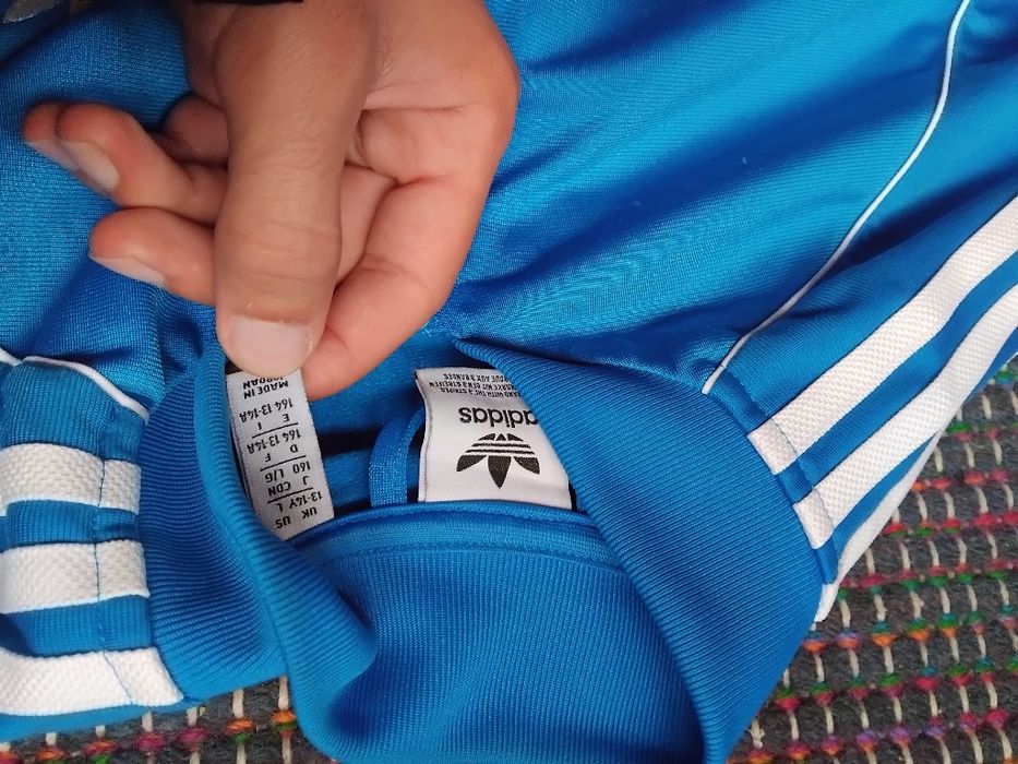Fato de treino da adidas azul