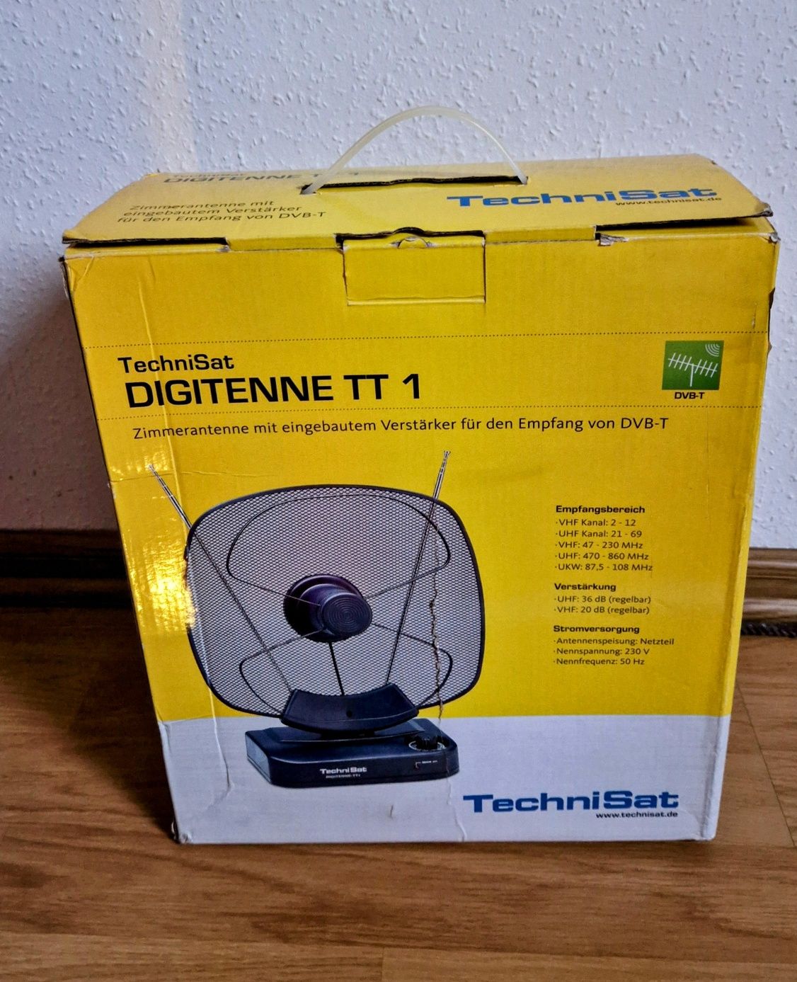 Antenna DVB-T TechniSat Digitenne TT1 – z wzmacniaczem