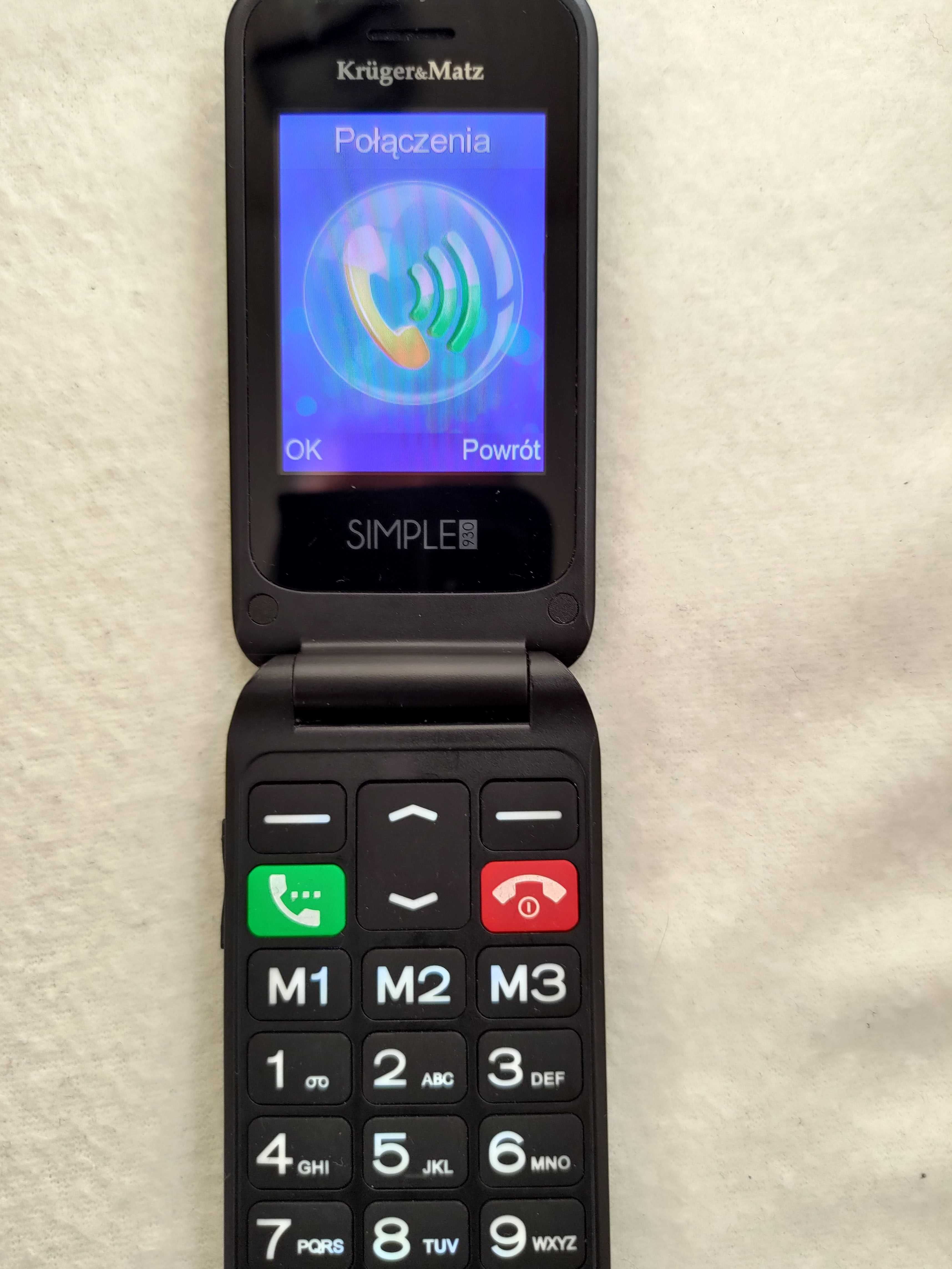 Telefon Kruger&Matz Simple 930 Czarny
