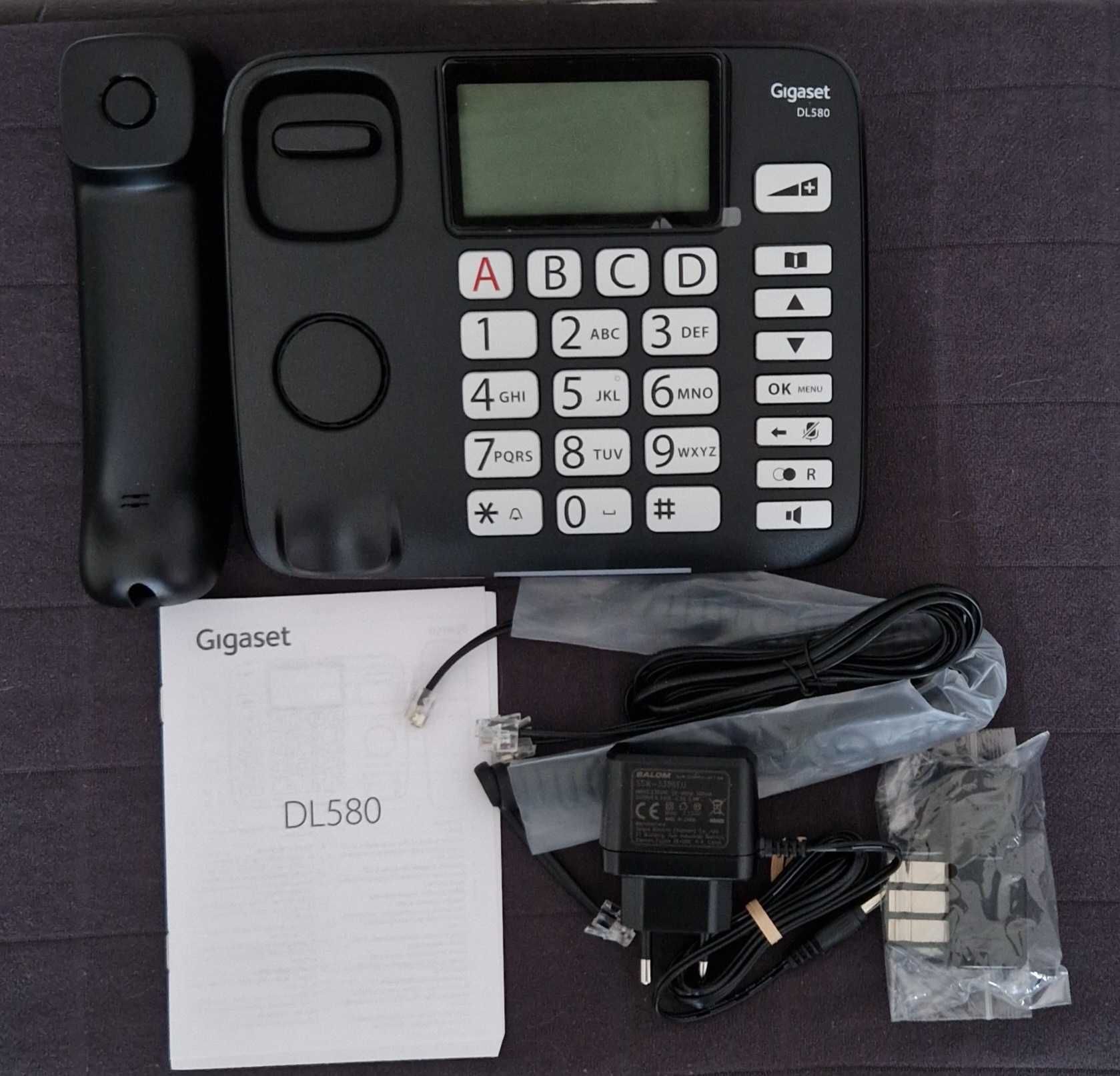 Gigaset DL580 - Telefon Przewodowy