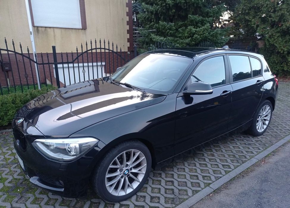 BMW Seria 1 Nawigacja , skórzana tapicerka , ksenon LED, automat, szyberdach