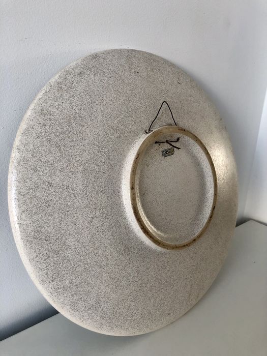 Prato decorativo em ceramica, Bitburger