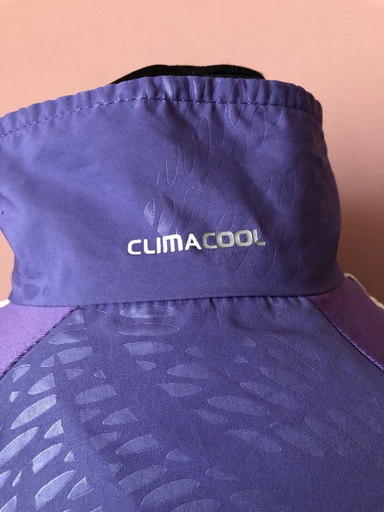 Спортивная кофта на молнии от ADIDAS сиреневого цветв р-р 42.