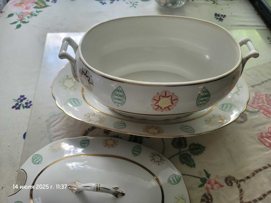 Сервиз столовый полный набор 30 предметов