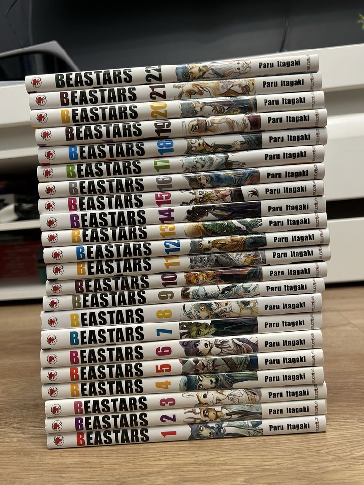 Mangi manga Beastars 1-22 komplet