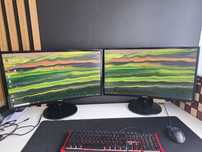 Sprzedam dwa monitory SAMSUNG CURVED 27 CALI FULL HD HDMI VA 100HZ.