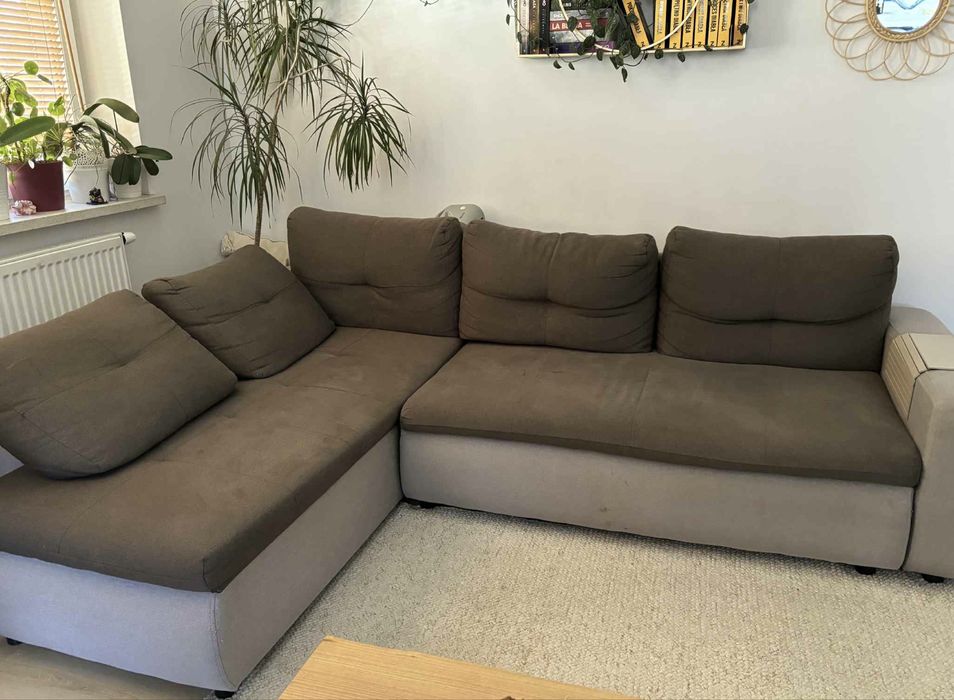 Narożnik z funkcją spania