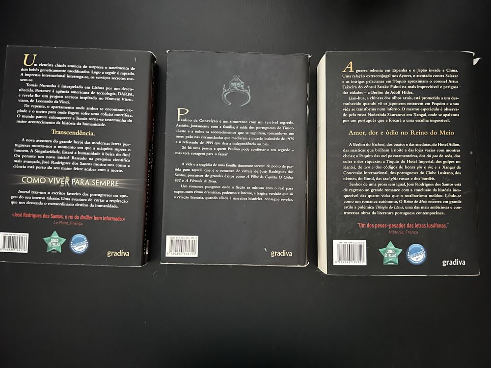 3 Livros de José Rodrigues dos Santos
