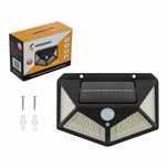 Lampa ścienna solarna LED z czujnikami dekoracja ozdoba