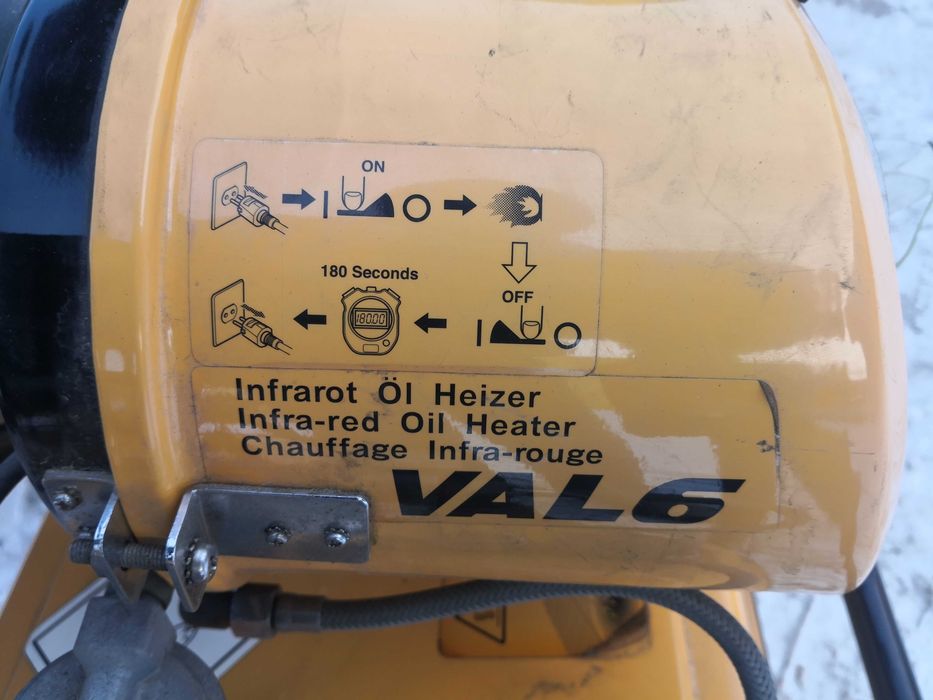 Nagrzewnica promiennik 40KW VAL 6 Shizuoka Master słoneczko 4470netto