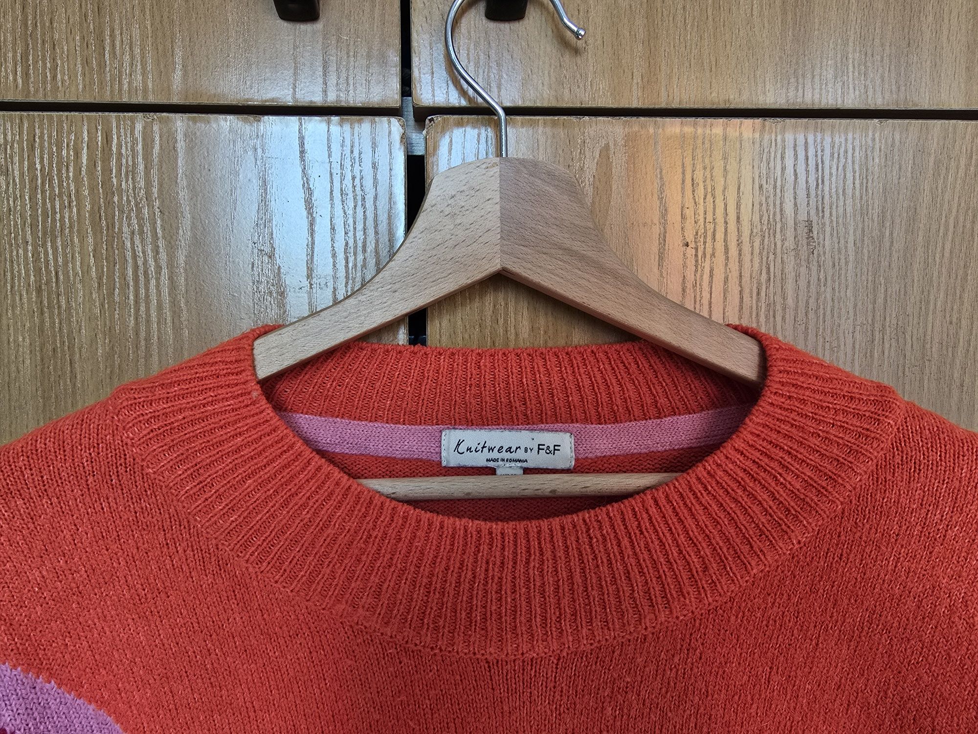 pomarańczowa sweter F&F