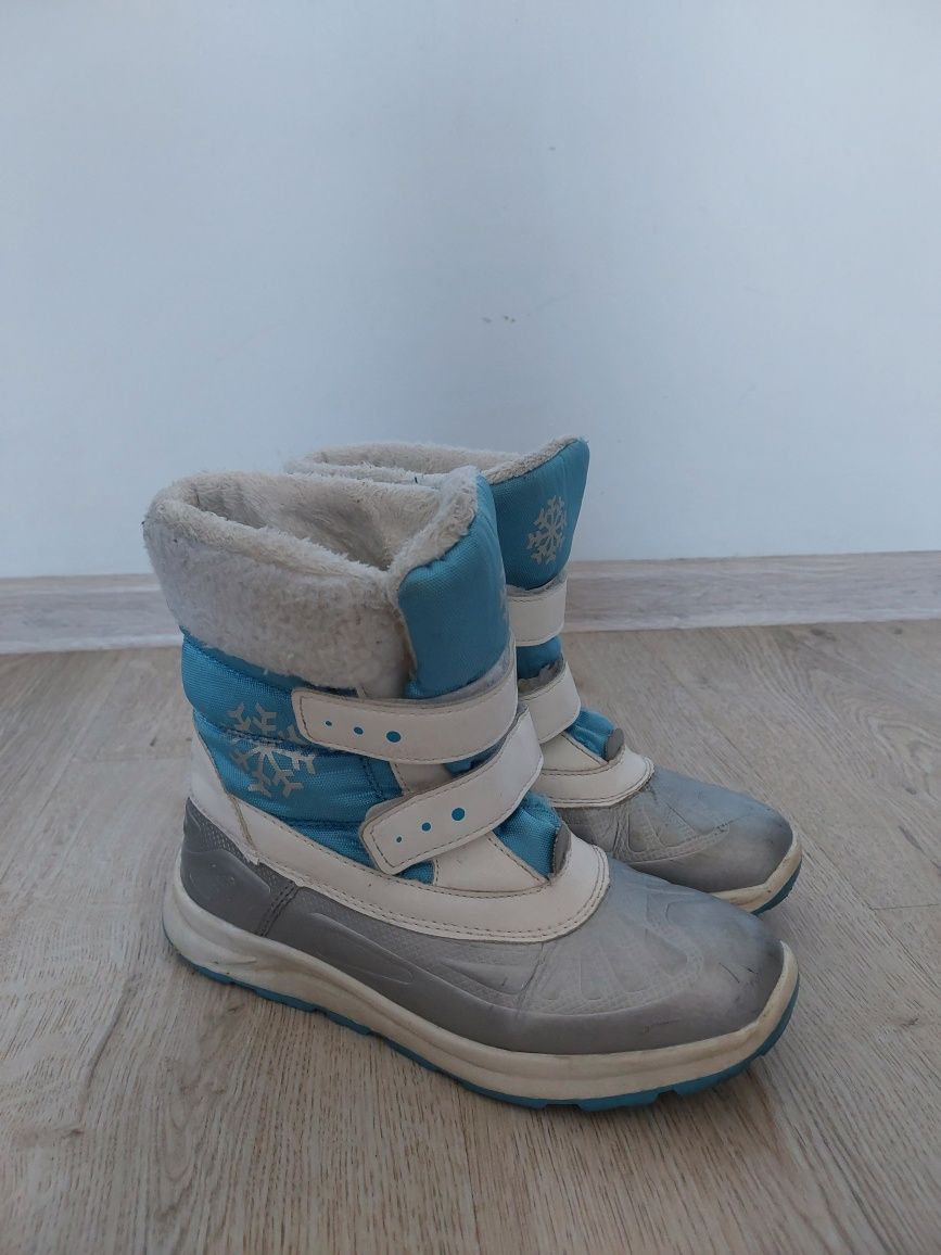 Buty/kozaki/śniegowce zimowe dla dziewczynki, 35