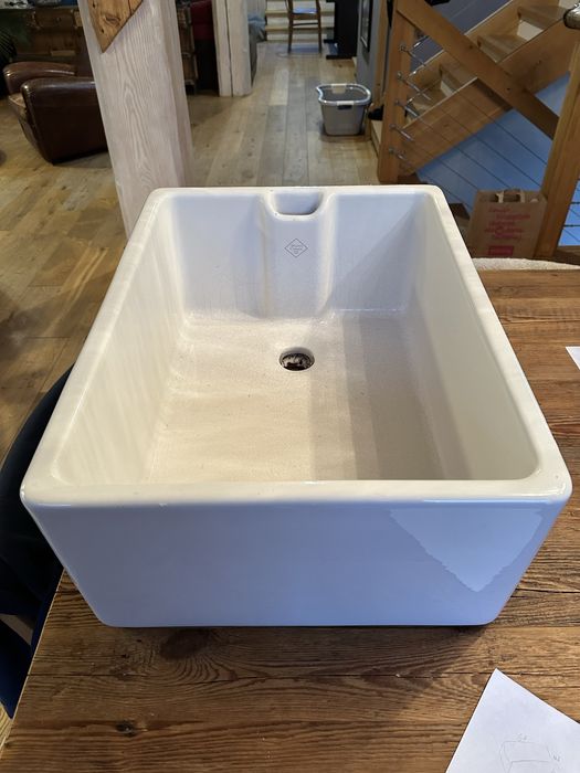 Zlew kuchenny. Belfast kitchen sink. Razem z szafka.
