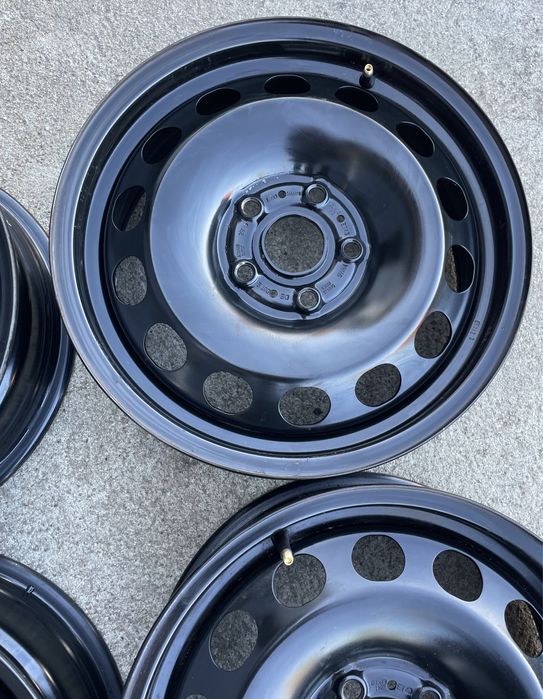 4x felgi stalowe 5x112 r16 et43 6J (VW, Skoda, Seat)