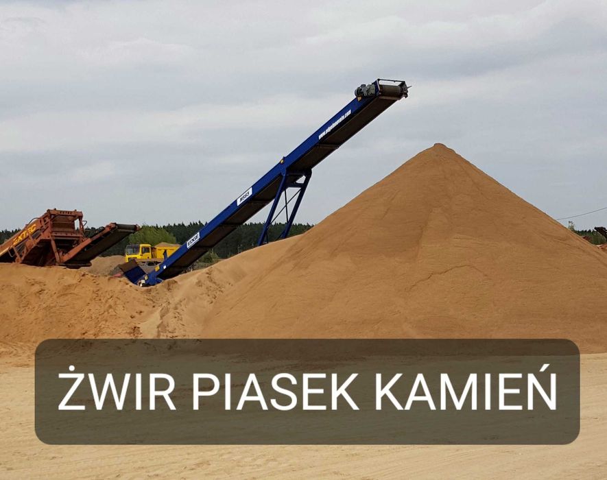 Żwir * Piasek * Kamień * Kruszywo * Transport