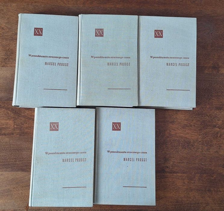 Proust W poszukiwaniu straconego czasu 2-6 tomy 1965