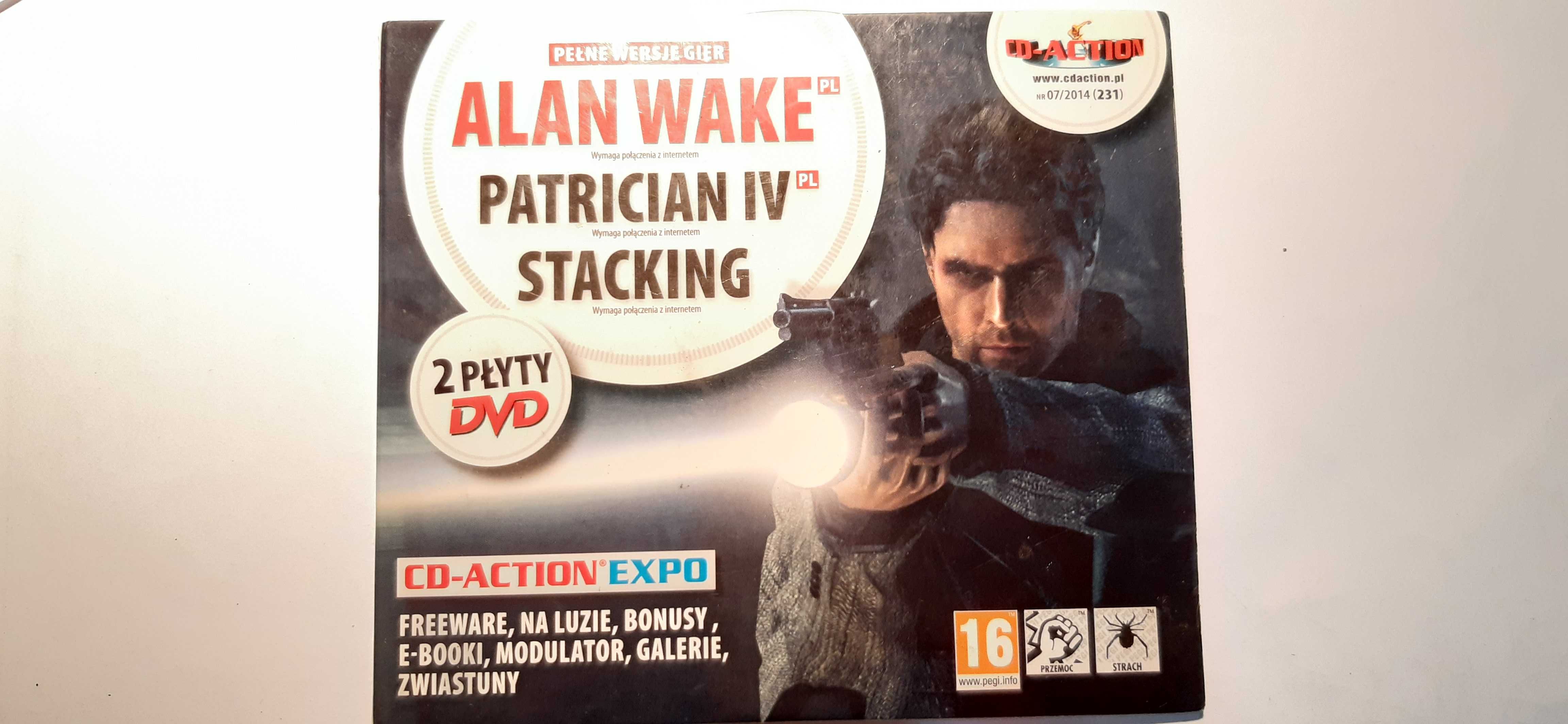 Alan Wake + Patrician IV + Stacking / po polsku PC