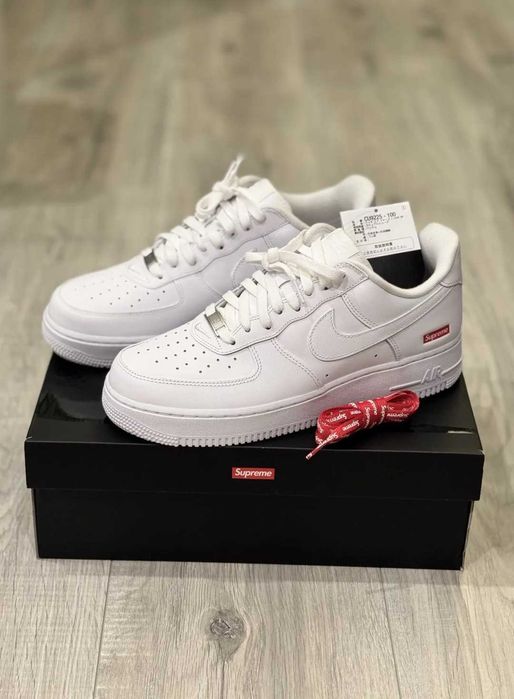 'koszykówki"Nike Air Force 1 Low Supreme_White R.44.5