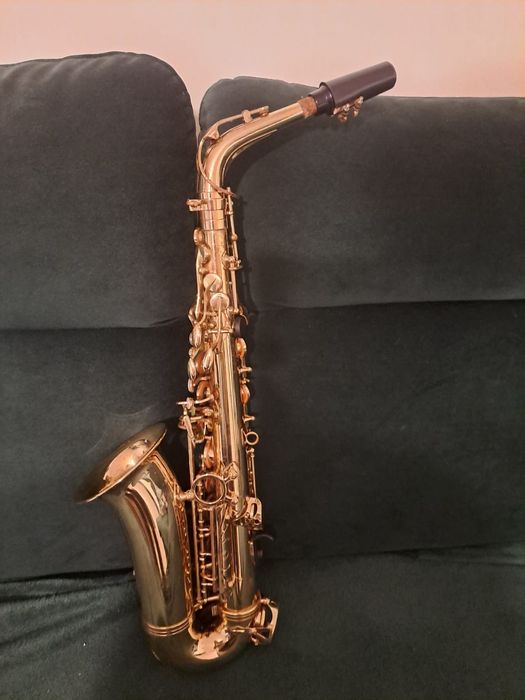 Saksofon altowy B&S z futerałem oryg.