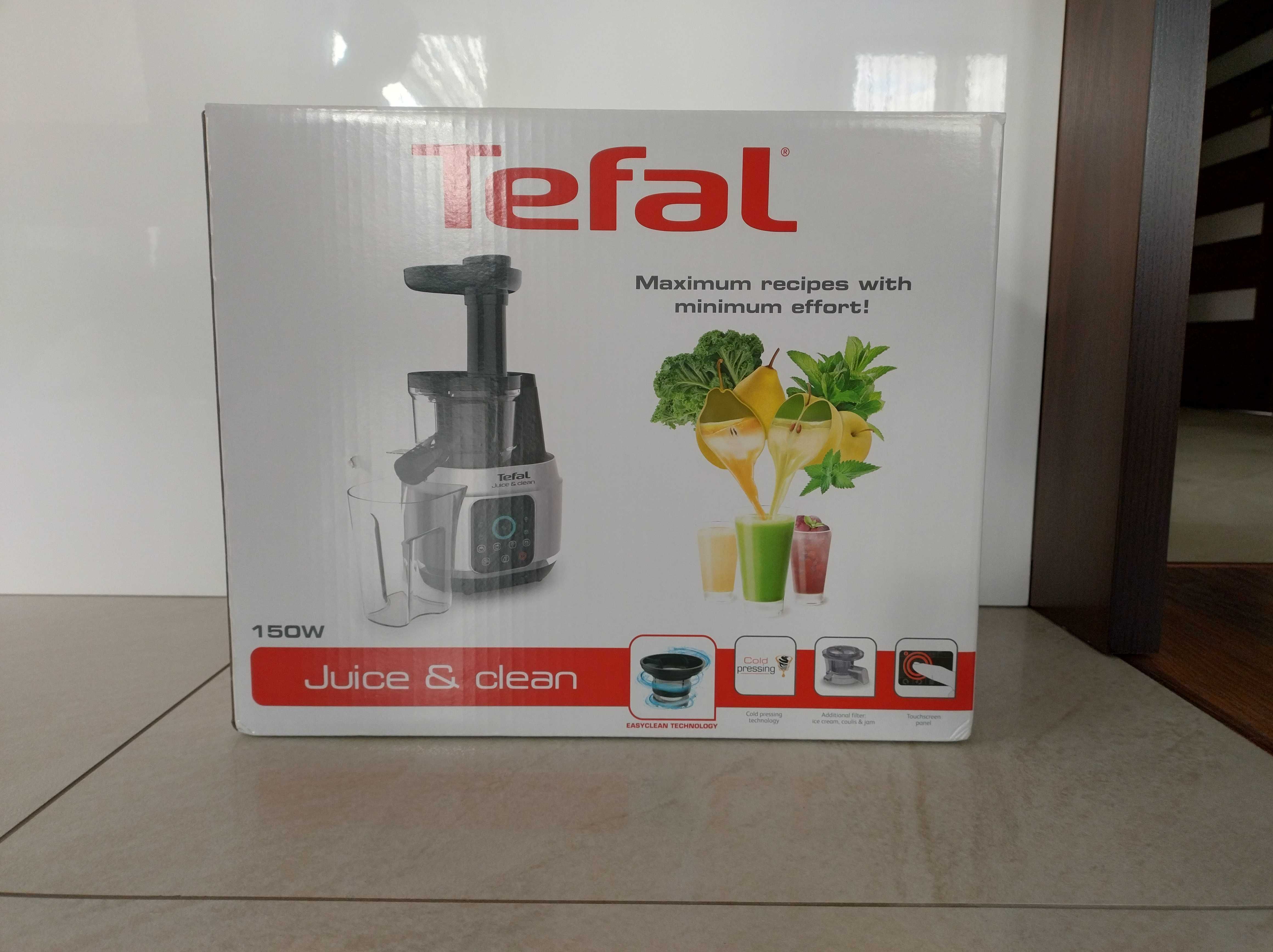 Wyciskarka wolnoobrotowa TEFAL stan idealny