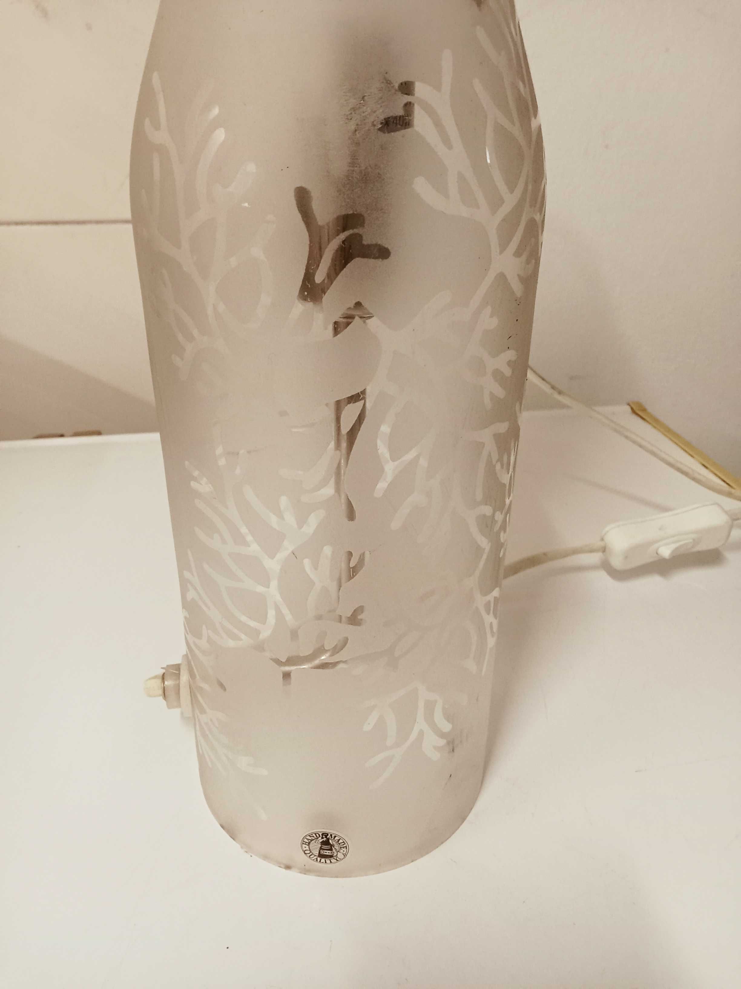 Candeeiro de mesa em vidro IKEA