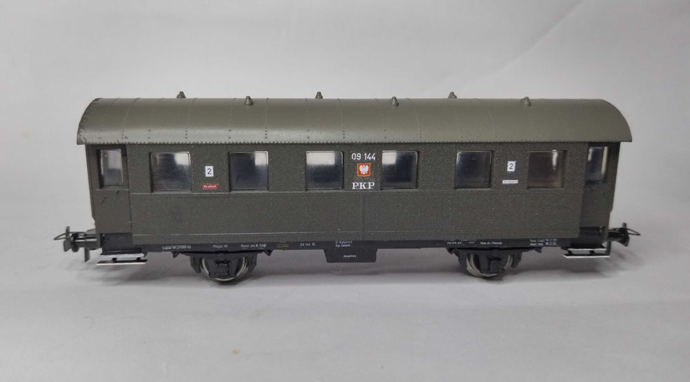 Model wagonu osobowego Bi, 2 osiowy, skala H0 (1:87)