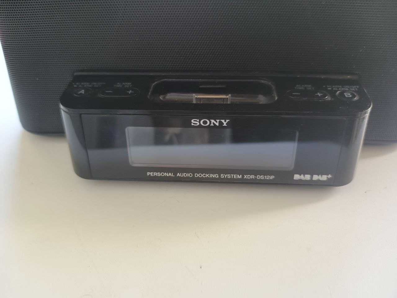 Докстанція Sony Audio Speaker and Alarm Clock DAB+FM Radio xdr-ds12ip