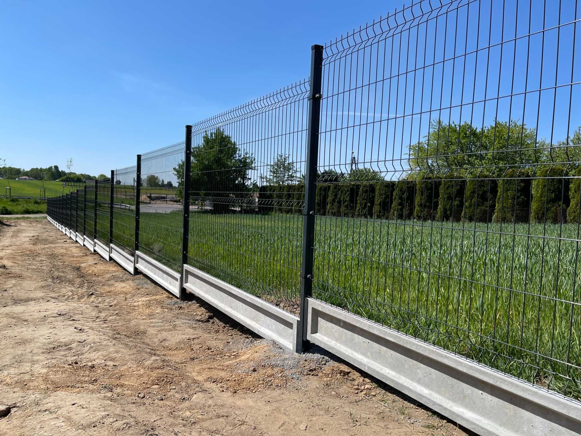 Ogrodzenie Panelowe 3d Transport Podmurówka Najtaniej Montaż Brama