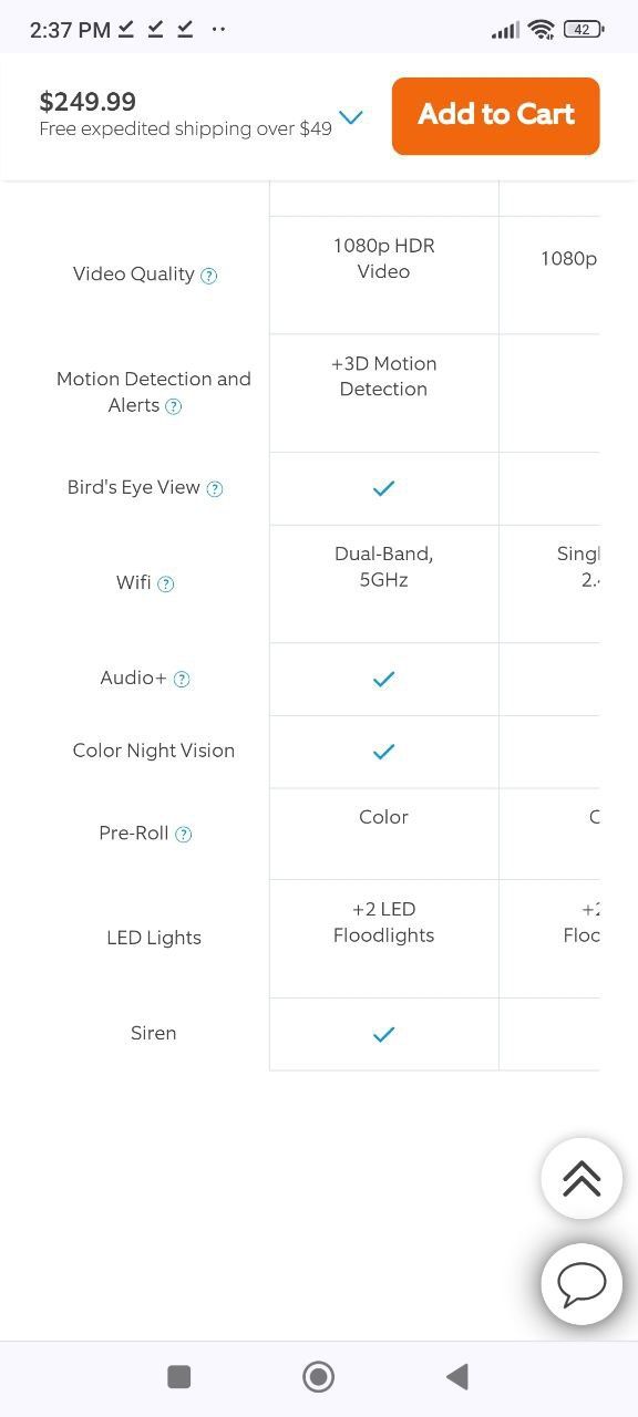 Камера видеонаблюдения Ring Floodlight Cam Wired Pro