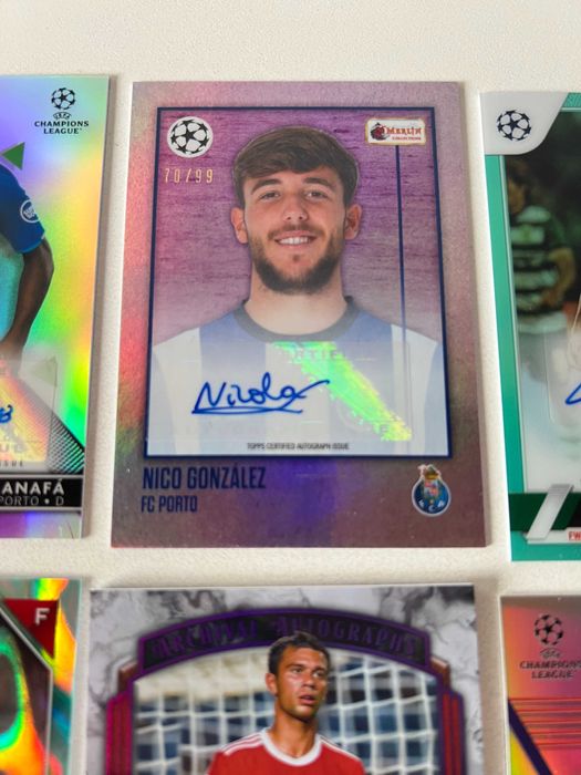 Cartas Topps Panini Auto