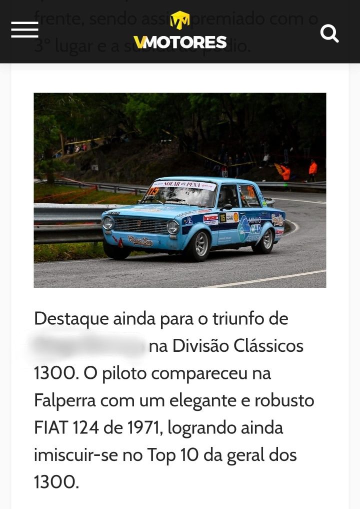 Fiat 124r competicão