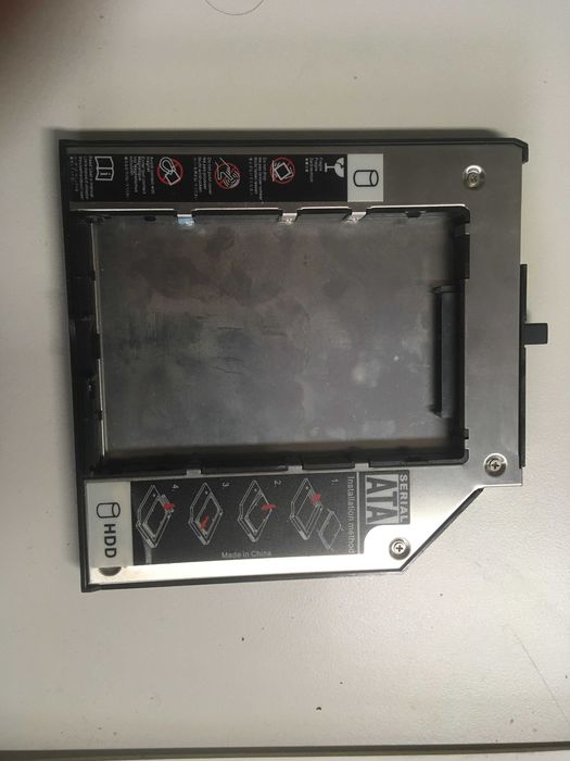 9.5mm 2º HDD / SSD SATA DVD'bay Caddy para IBM Lenovo ThinkPad