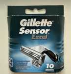ostrza gillette sensor excel 3 opakowania oryginal